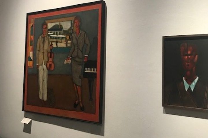 Zachęta wystawa malarstwa Jerzego Nowosielskiego
